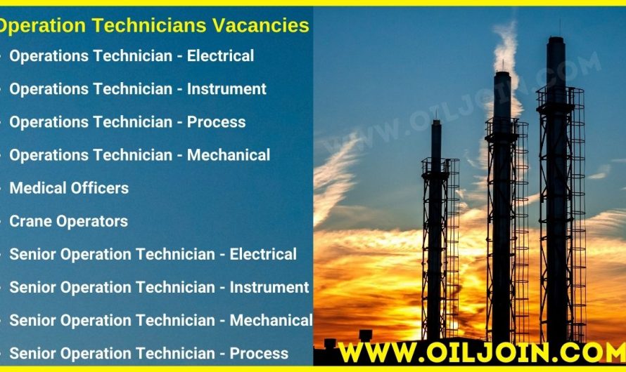 Onshore offshore Electrical Instrument Process Mechanical Operations Technician Jobs