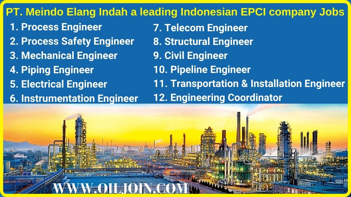 Process Mechanical Electrical Piping Telecom Civil Engineer EPCI company Jobs