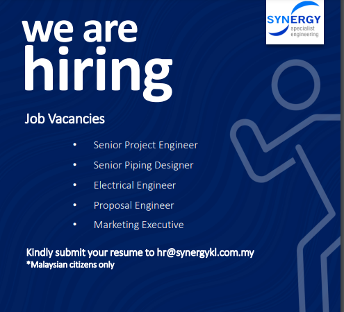 Synergy Electrical Process Engineer Piping Designer Jobs