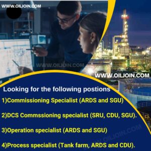 Process specialist DCS Commissioning specialist Jobs