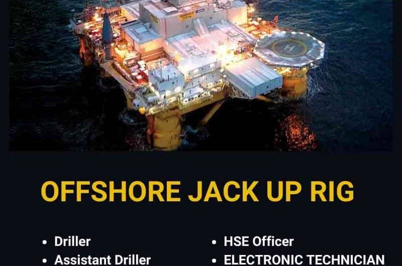 Oil & Gas Offshore Jack up Rig Drilling Engineers Jobs